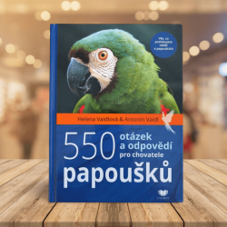550 otázek a odpovědí pro chovatele papoušků