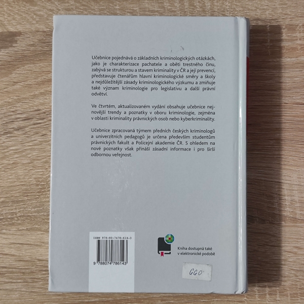 Kriminologie - 4., aktualizované vydání - Tomáš Gřivna - Obrázek 3