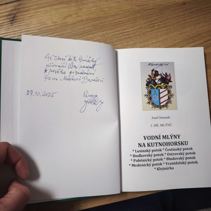 Vodní mlýny na Kutnohorsku - Potoky: Josef Jiroušek - Obrázek 2