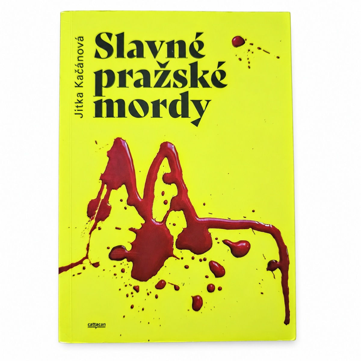 Přední obálka knihy Slavné pražské mordy.