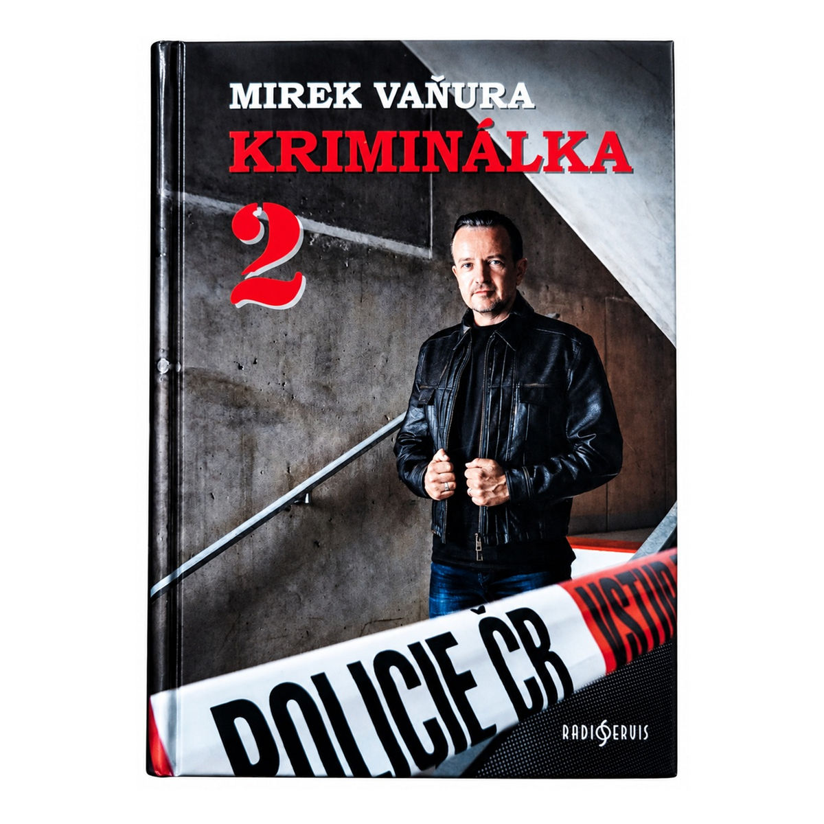 Přední obálka knihy Kriminálka 2 od Miroslava Vaňury.