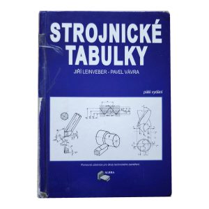 Přední obálka knihy Strojnické tabulky (5. vydání).