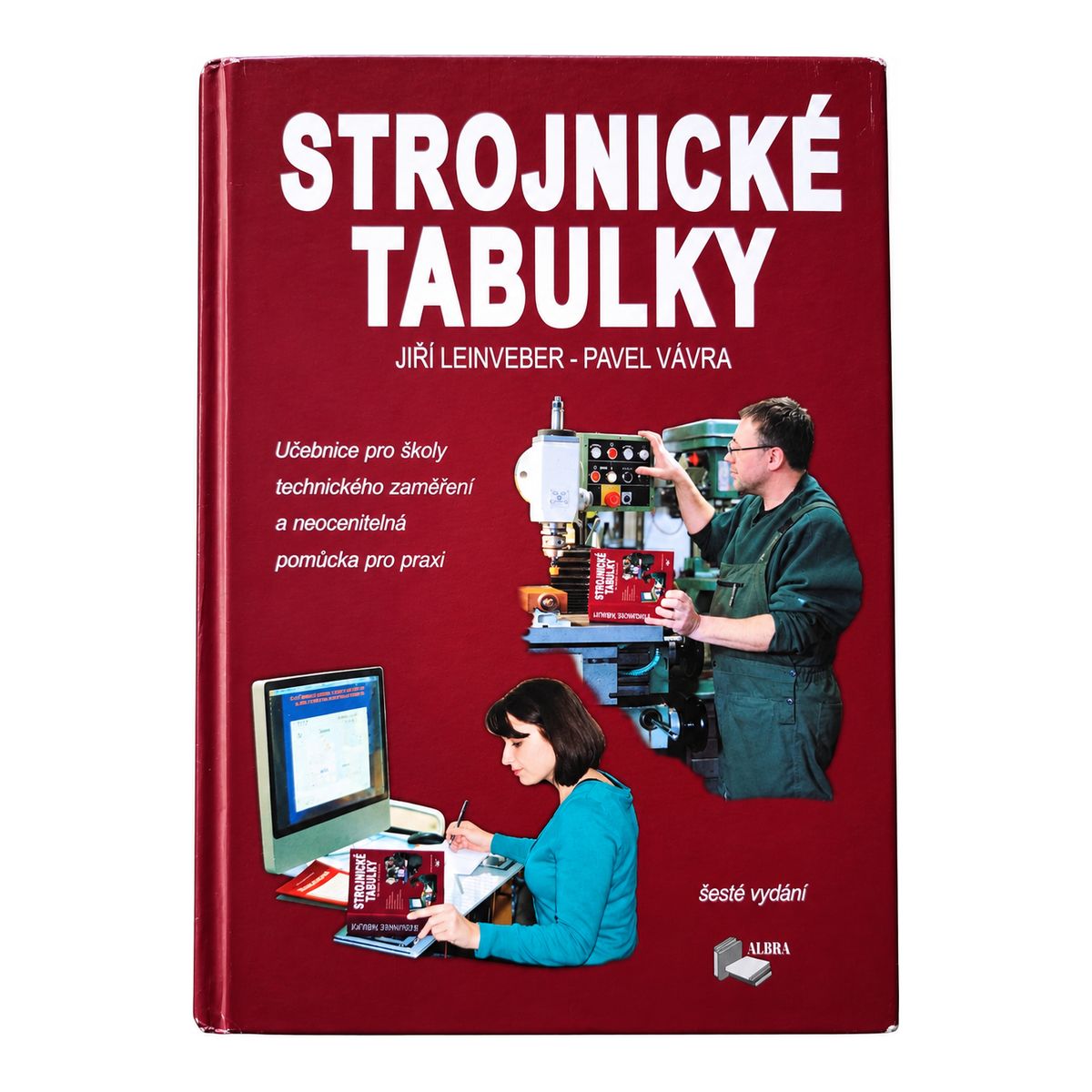 Přední obálka knihy Strojnické tabulky (6. vydání).
