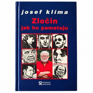 Přední obálka knihy Zločin jak ho pamatuju od Josefa Klímy.