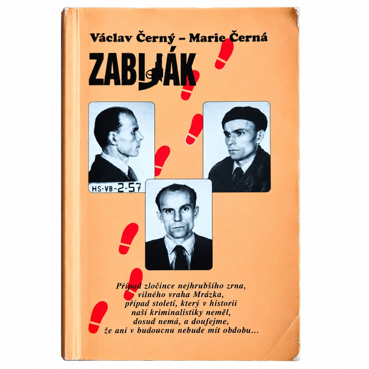 Přední obálka knihy Zabiják od Václava Černého a Marie Černé.